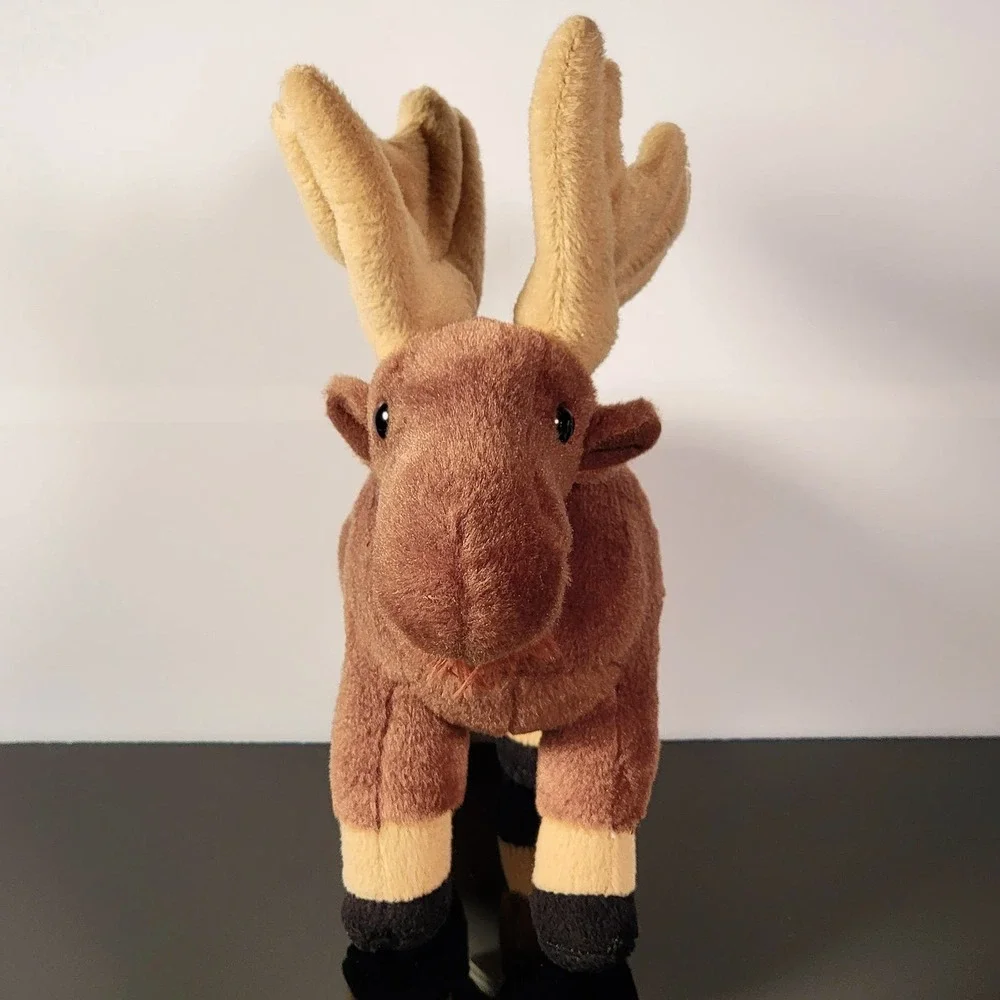 Realistic Moose‎ Plush Cuddlekins Stuffed Animal Brown 10 Inch by Wild Republic